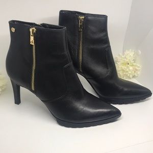 Calvin Klein Bionda Leather Bootie